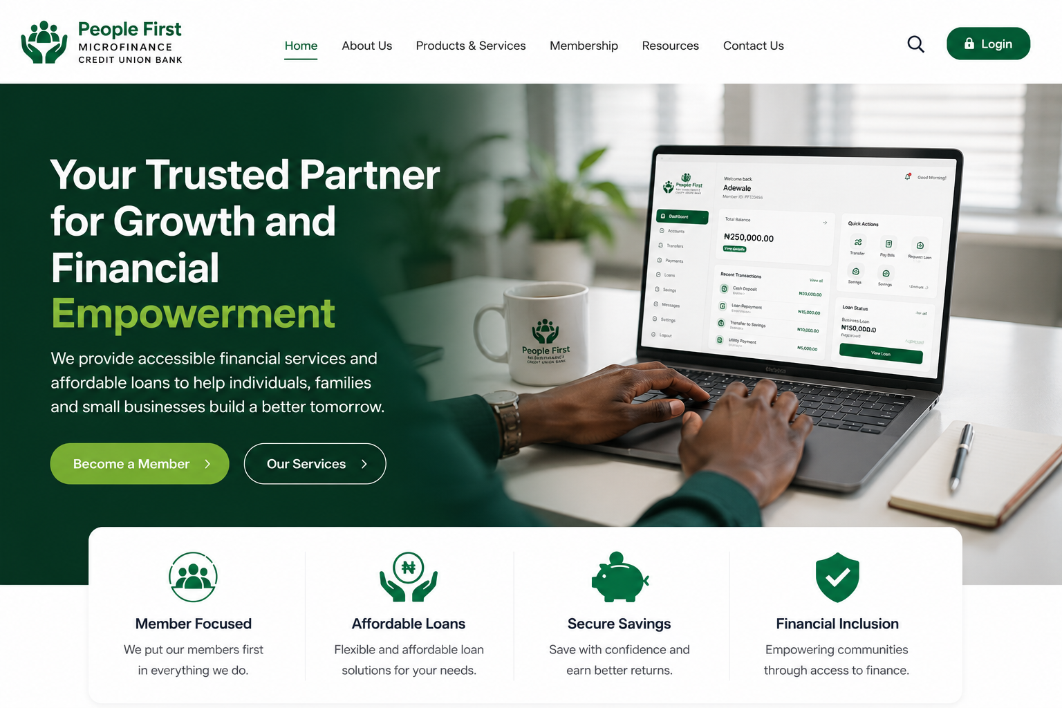 Micro Federal Union Bank — your trusted partner for growth and financial empowerment